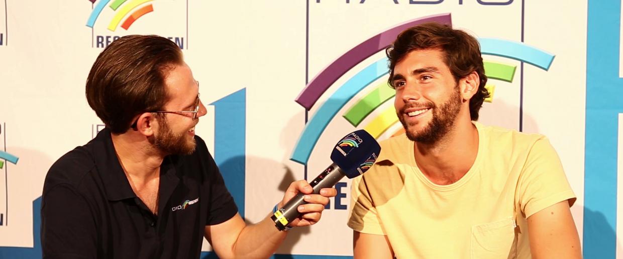 Álvaro Soler im Interview mit Francesco Romano Radio