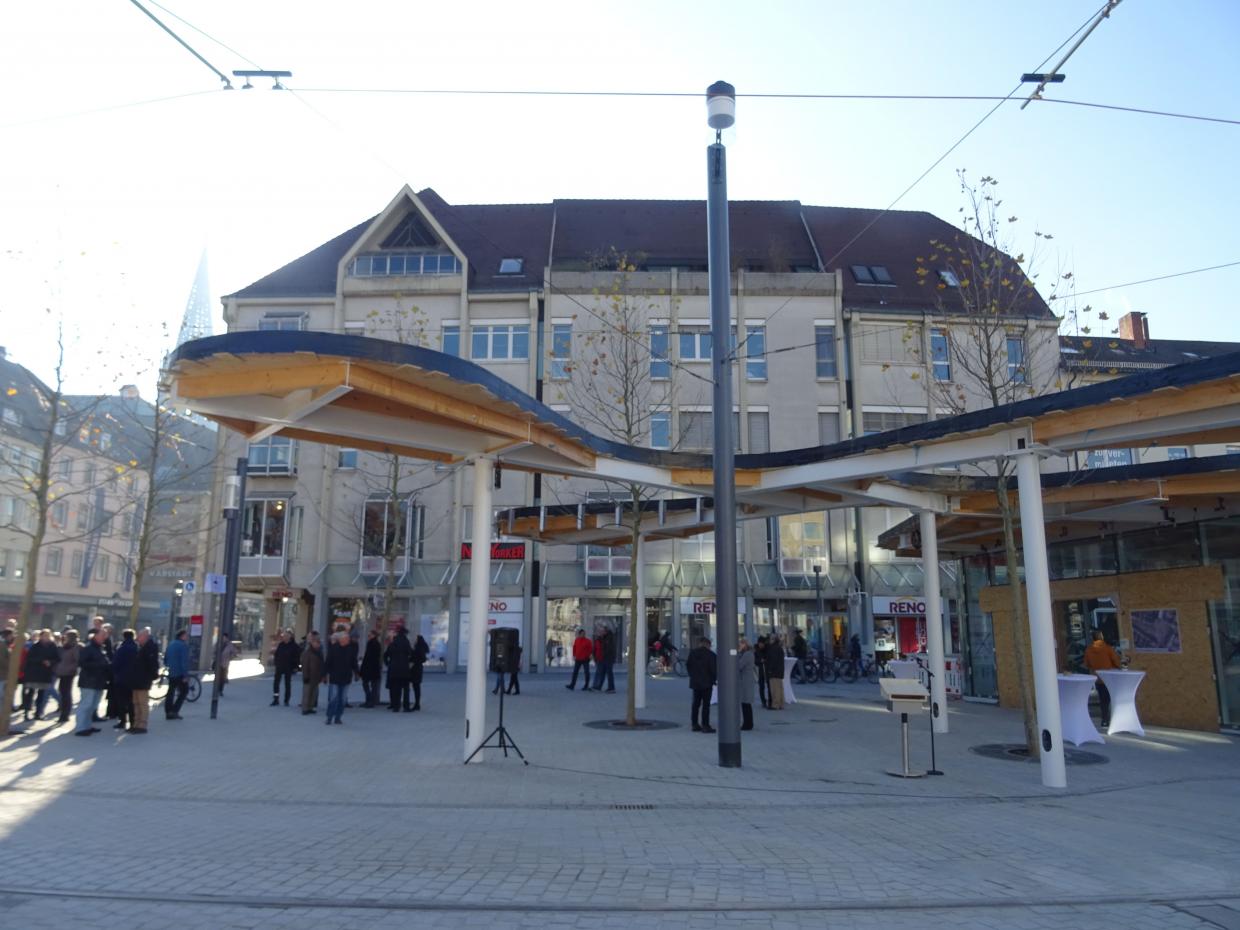 Freiburg Friedrichring fertig Radio Regenbogen