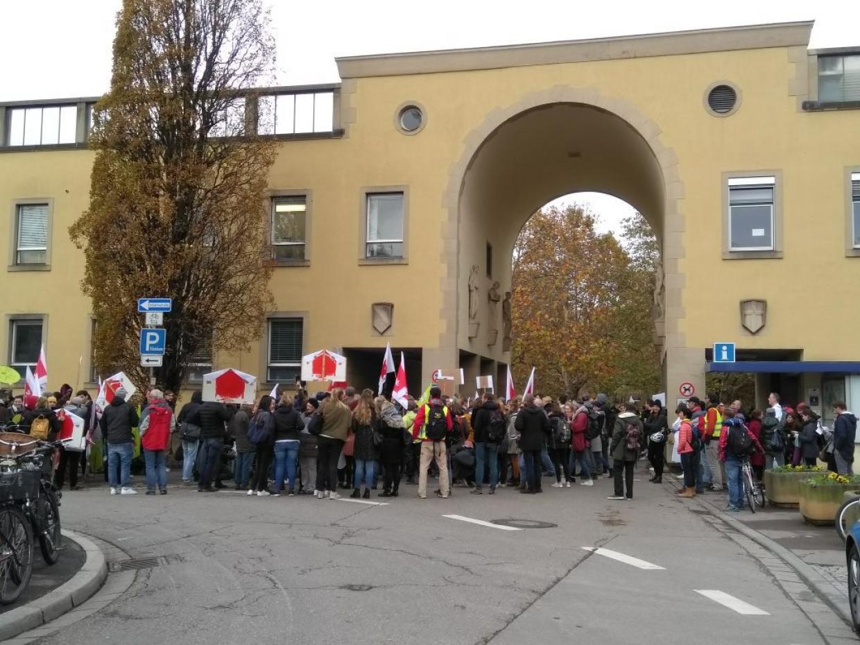 Freiburg Warnstreik Uniklinik Radio Regenbogen