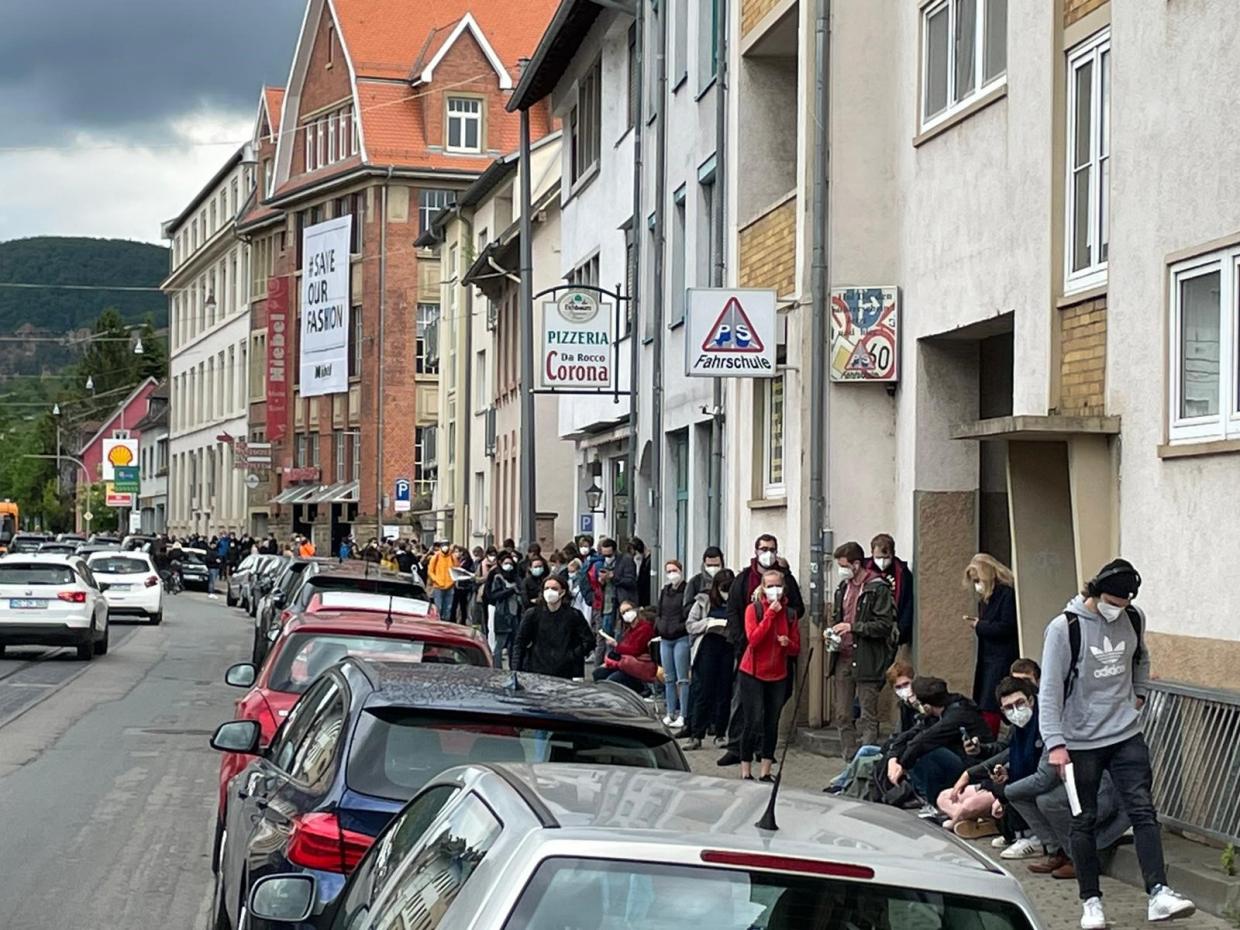 Heidelberg Großer Zuspruch bei Impfaktion Radio Regenbogen