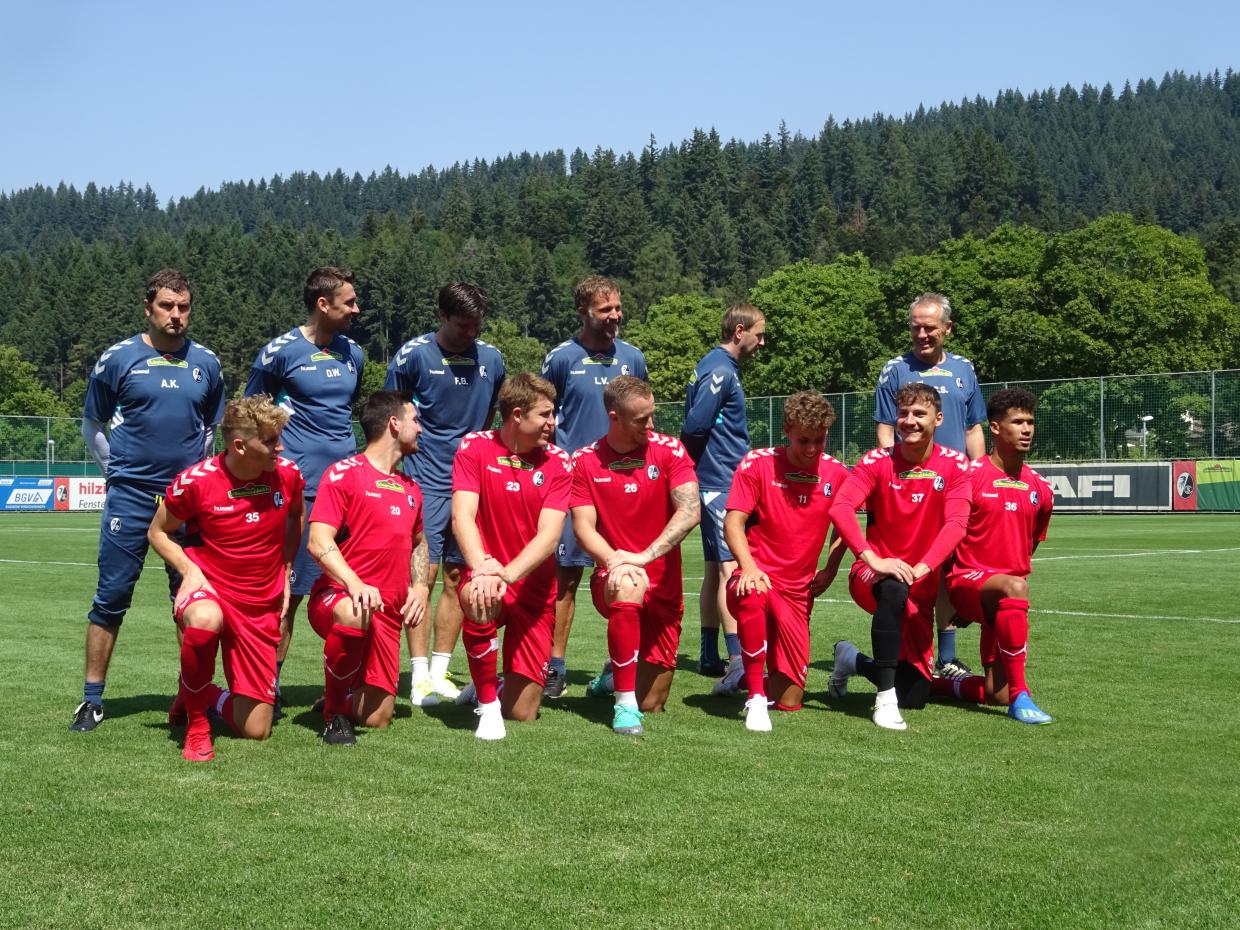 Trainingsauftakt SC Freiburg Radio Regenbogen