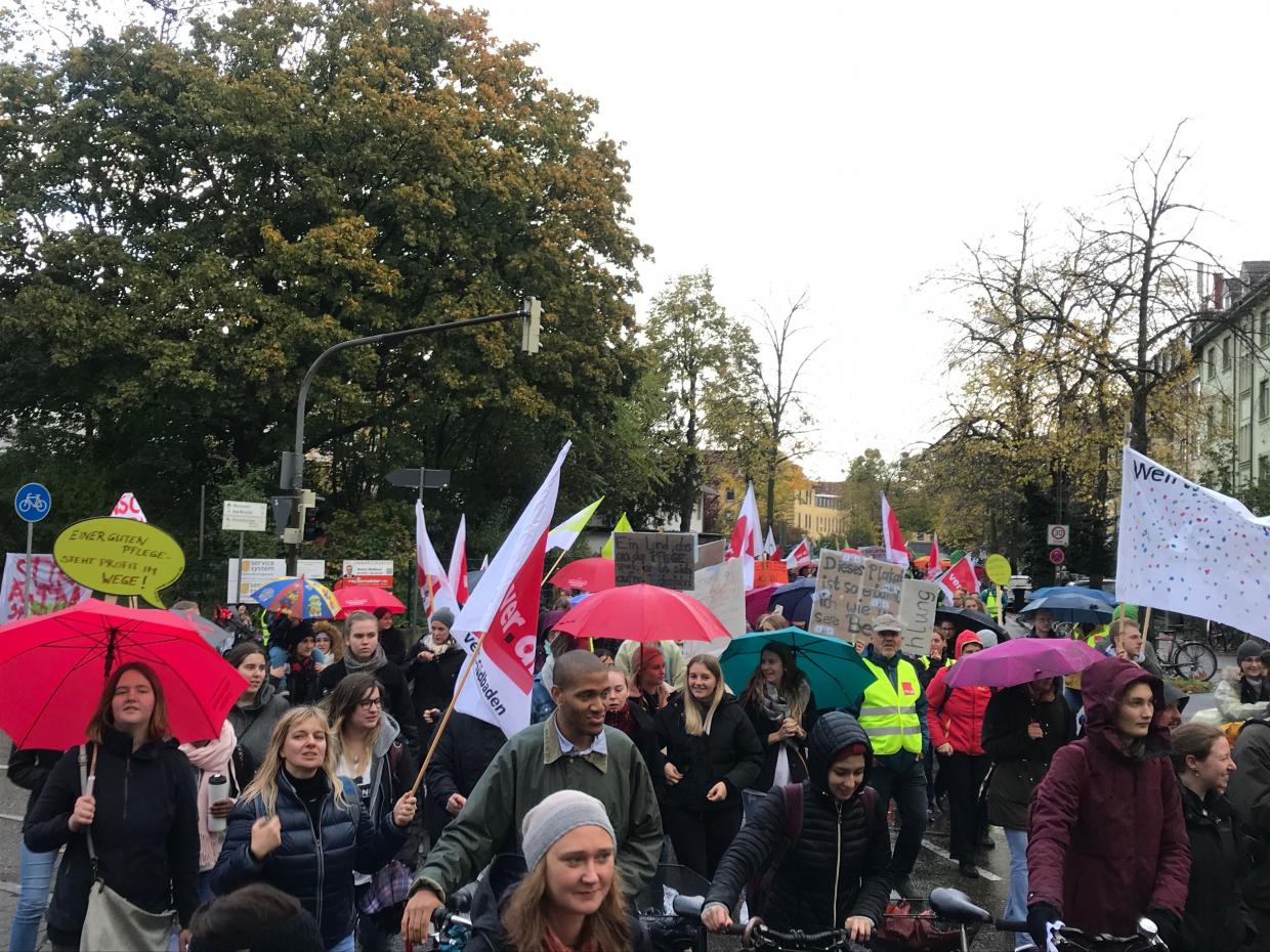 Freiburg Warnstreik Uniklinik Radio Regenbogen