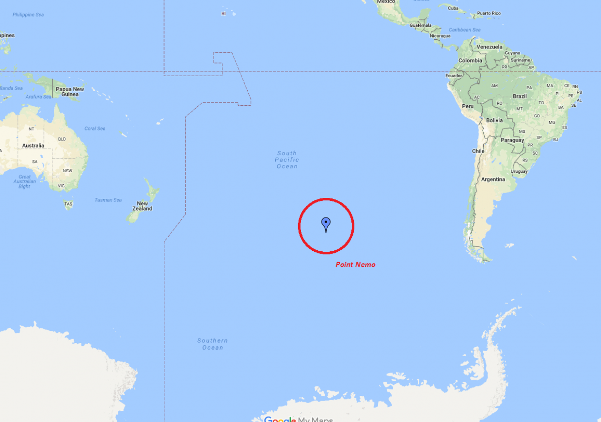 Point Nemo der entlegenste Ort der Welt Radio Regenbogen