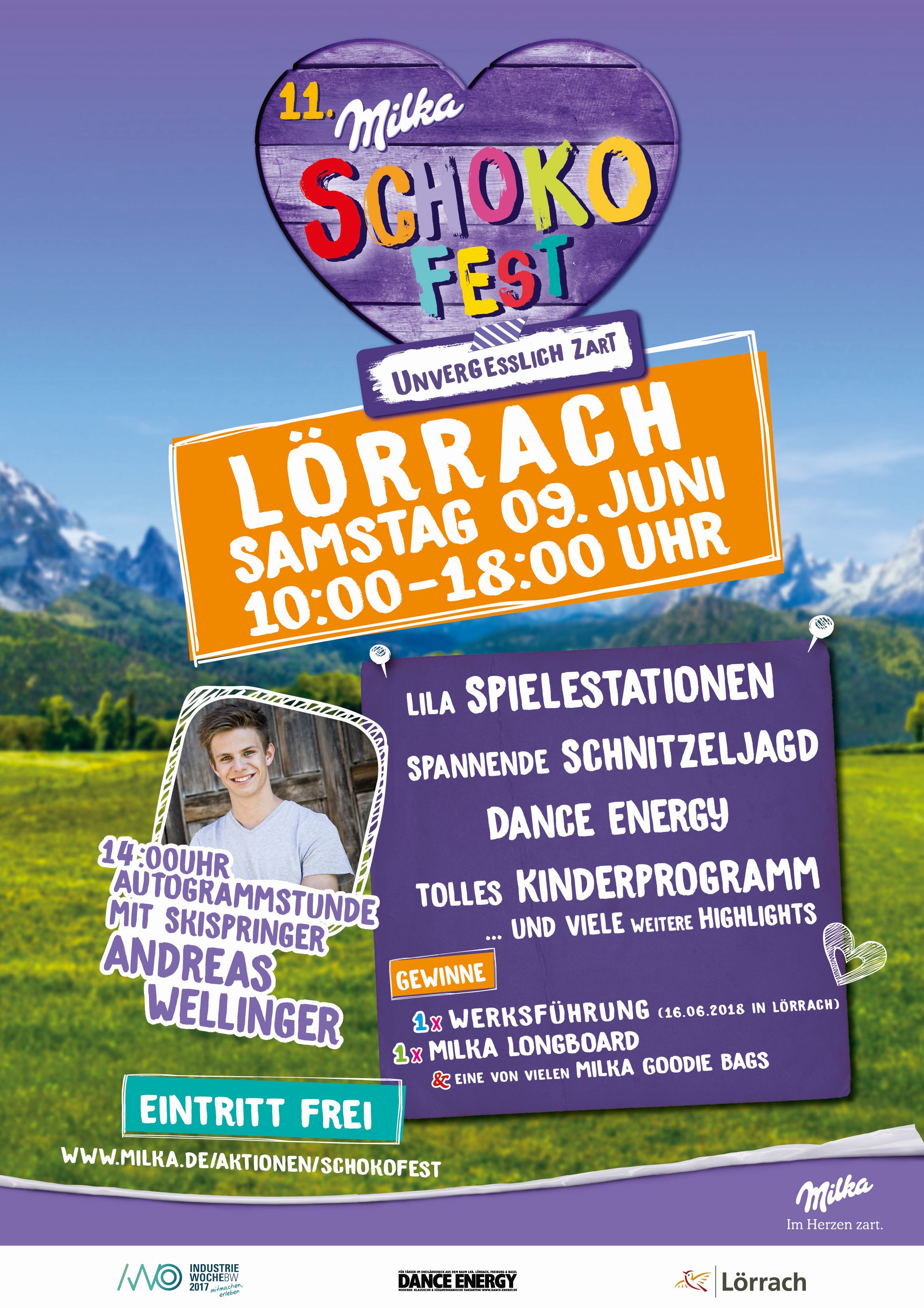 Milka Schoko-Fest in Lörrach | Radio Regenbogen