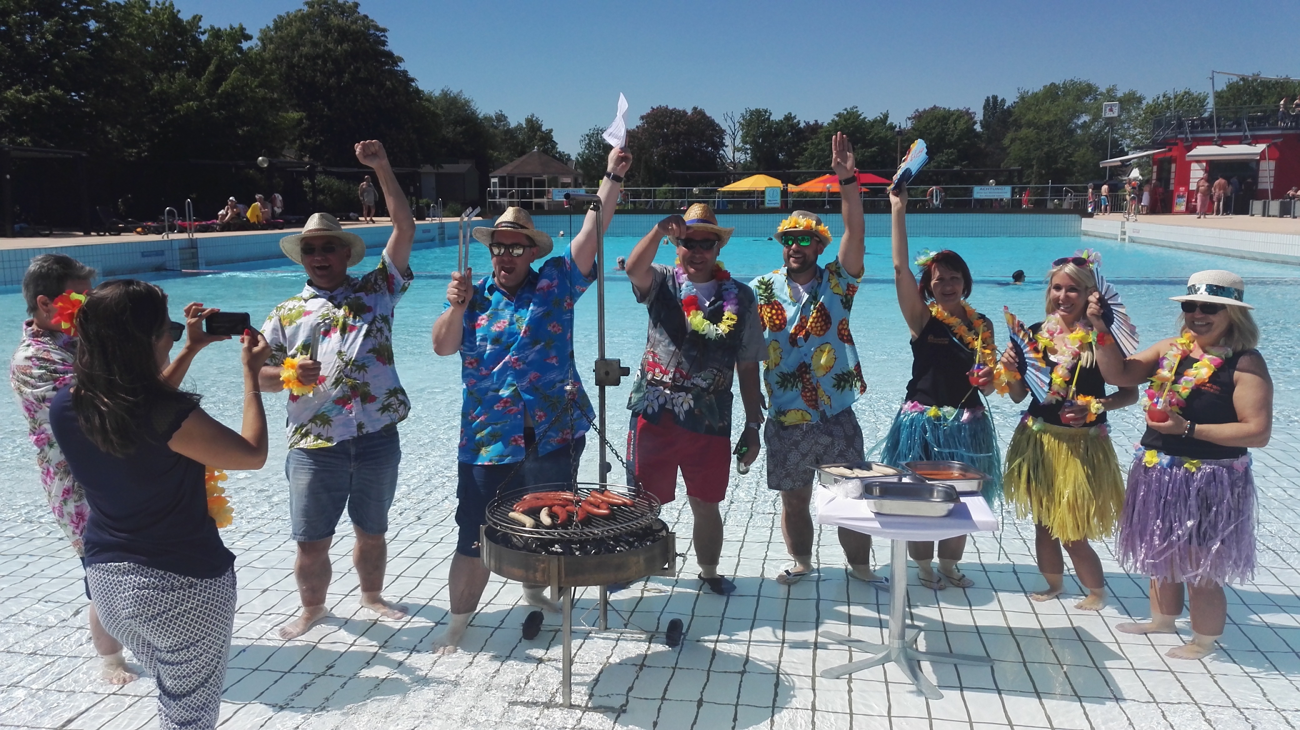 „Kaltwassergrillen“ in Hockenheim Radio Regenbogen