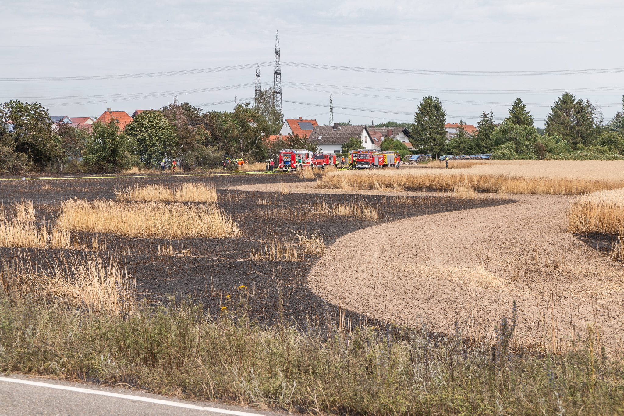 Wohngebiet in GrabenNeudorf evakuiert Radio Regenbogen
