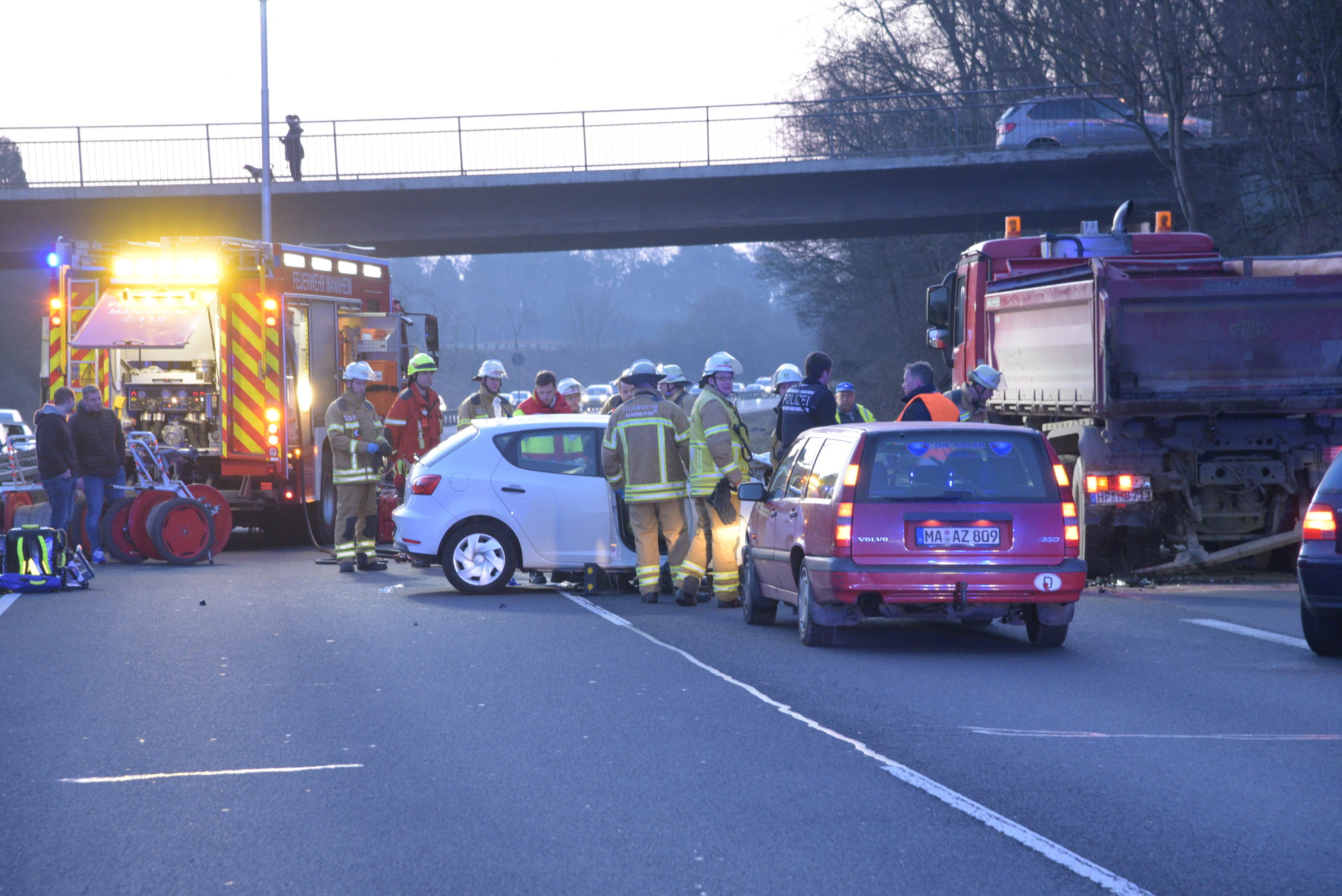 unfall auf der b36 heute