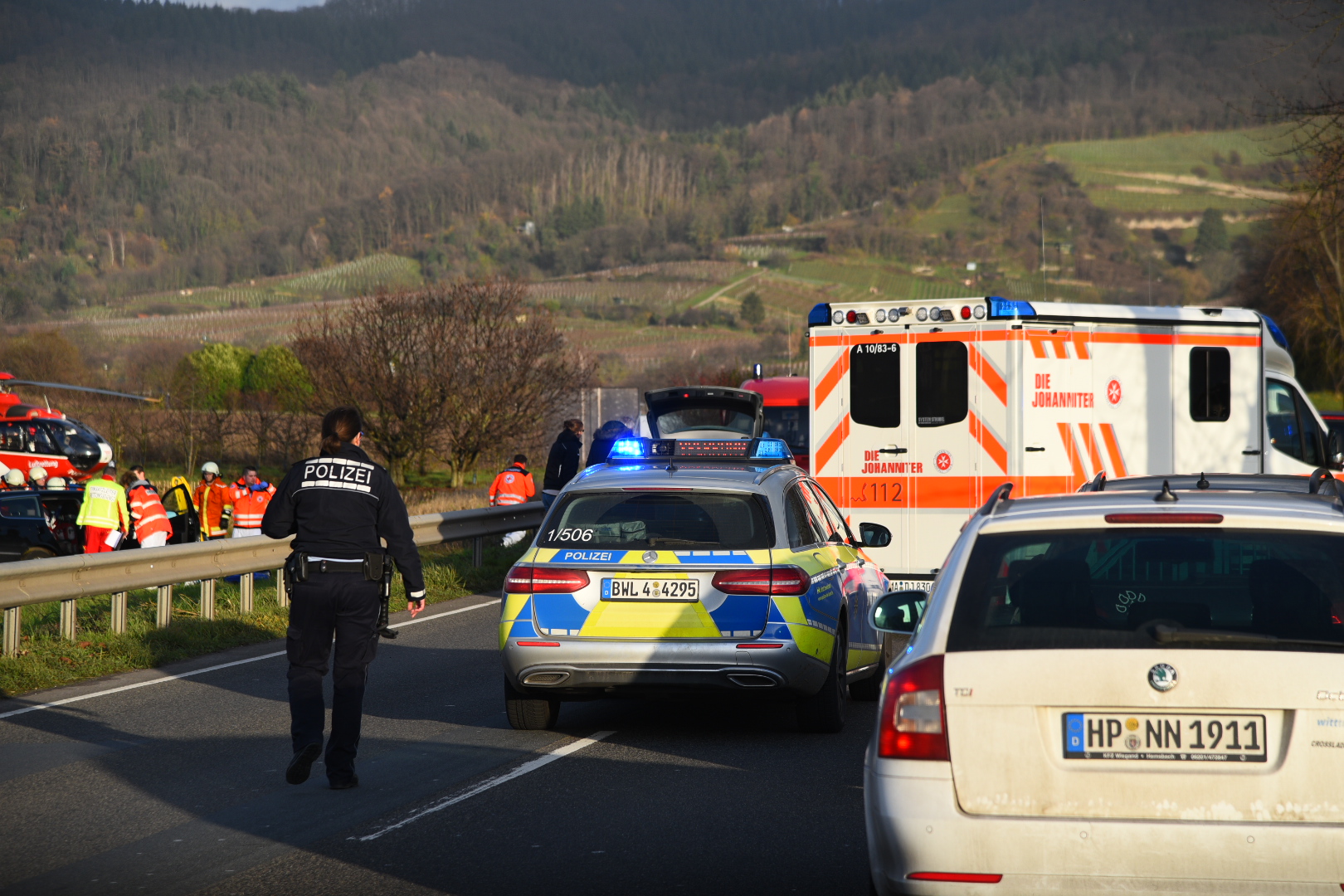 Schwerer Unfall bei Schriesheim! Radio Regenbogen