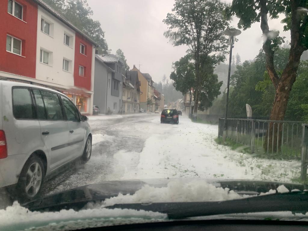 St Blasien: Unwetter mit Starkregen und Hagel | Radio Regenbogen