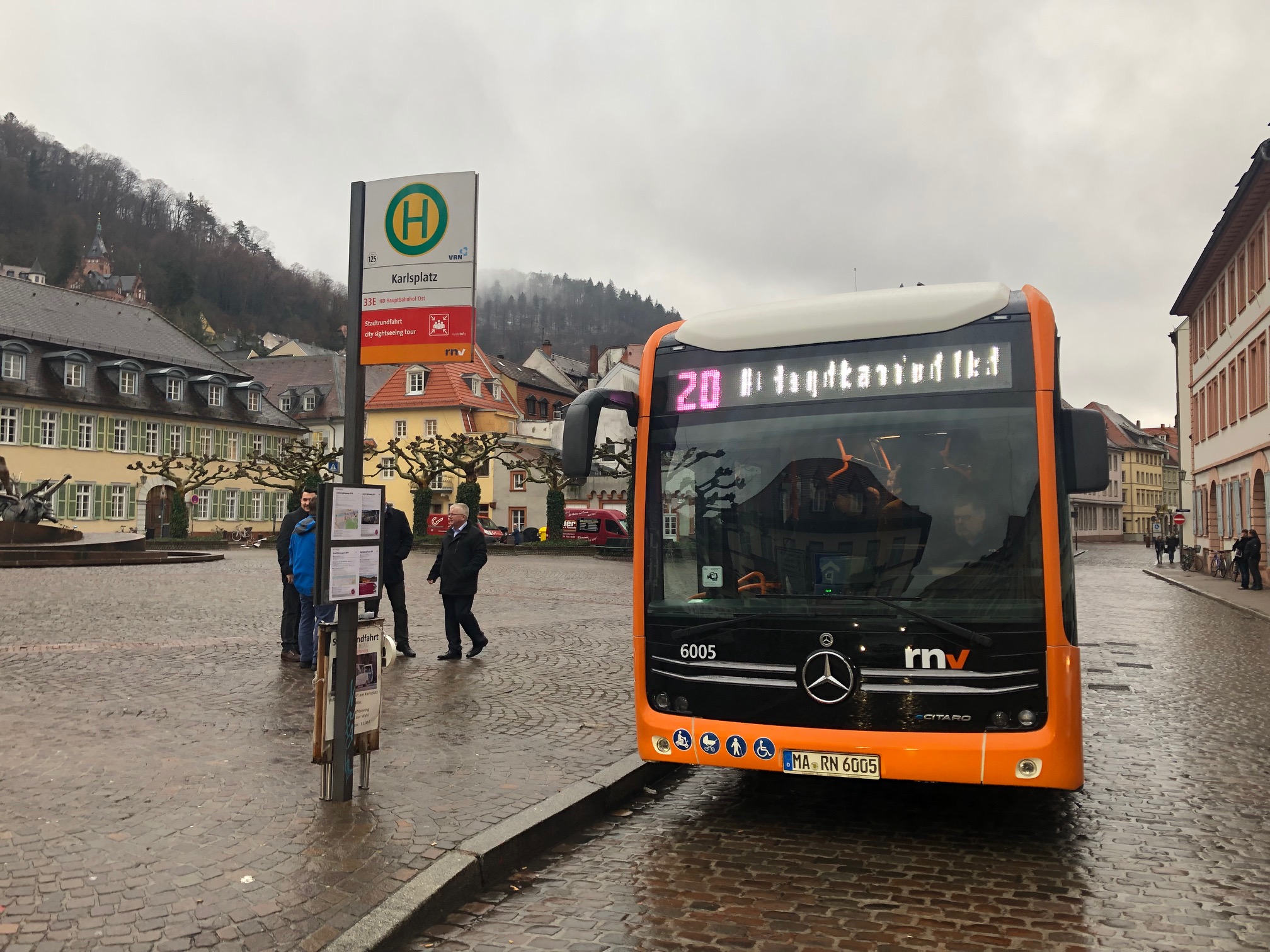 Elektrobusse in Heidelberg Radio Regenbogen