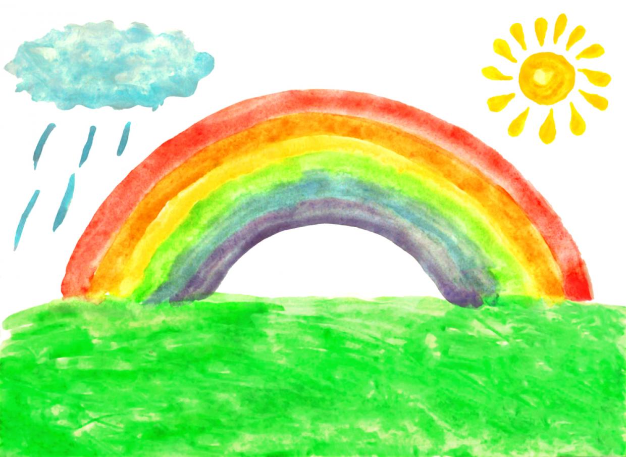 Regenbogen Bild Malen Ideen | Changs Online