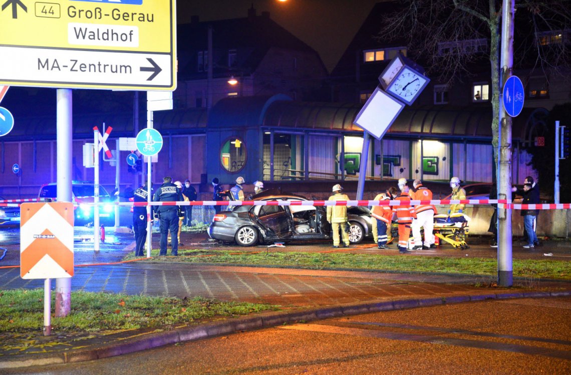 Luzenberg Schwerer Unfall auf der Luzenbergerstraße